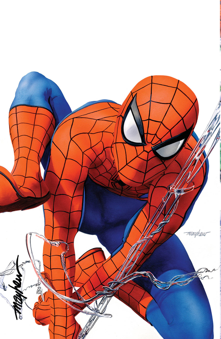 AMAZING SPIDER-MAN #1 (2025) Mike Mayhew Studio Variant Cover B Virgin ...