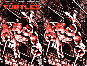 TEENAGE MUTANT NINJA TURTLES #1 Mike Mayhew Studio Variant Cover A Trade Dress and B Virgin Raw