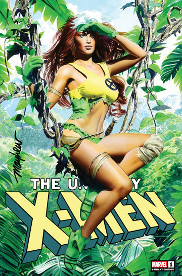 UNCANNY X-MEN #1 (2024) Mike Mayhew Studio Variant Cover A Trade Dress Signed with COA