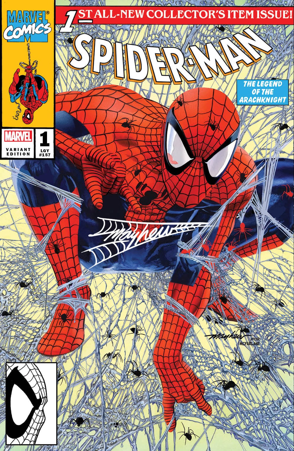 SPIDER-MAN #1 (2022) Mike Mayhew Studio Variant Cover A Trade Dress Raw